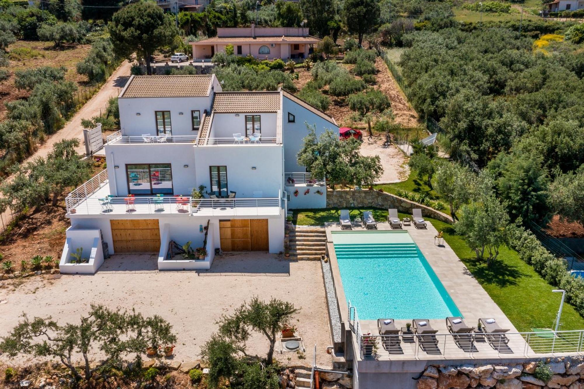 Villa Maria Con Piscina E Vista Mare Castellammare del Golfo Exteriér fotografie